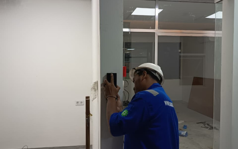 Pemasangan Sistem Akses Pintu (Face Recognition)